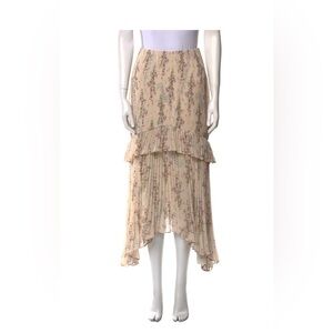 AMUR Mavis Midi skirt in Biege